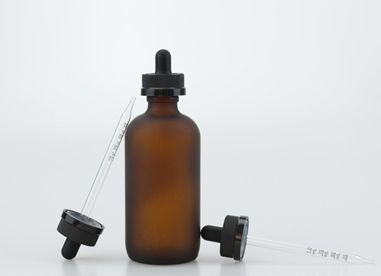 5 OZ 150 ml ambre Boston Sand Bottle with 24 - 400 Child Safety Dropper cap